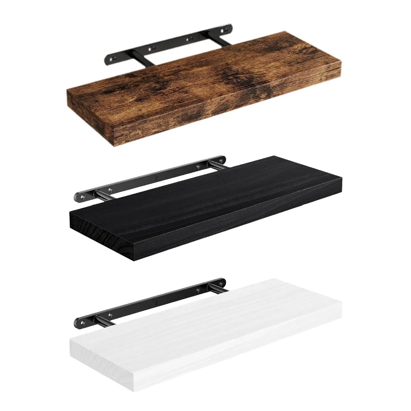 Floating Shelves - Duvara Monte Edilebilir Dekoratif Sağlam Çok