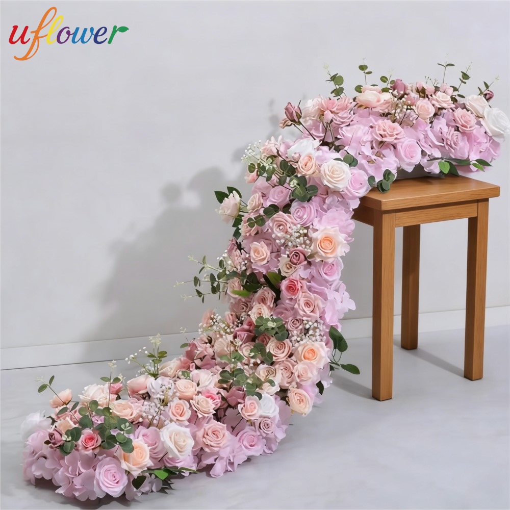 Home Decor Event - Uflower Yapay Çiçek Çiçek Sırası Düğün