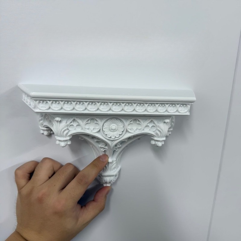 Vintage Avrupa Oymalı Duvar Ra - Floating Shelves incelemesi ve fiyatı