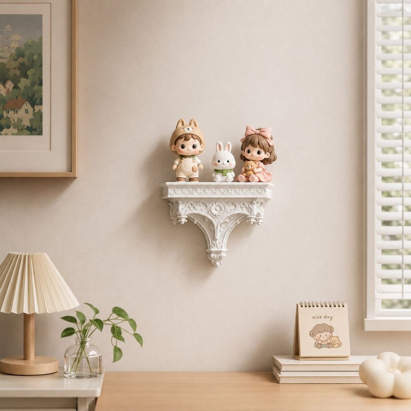 Vintage Avrupa Oymalı Duvar Ra - Floating Shelves incelemesi ve fiyatı