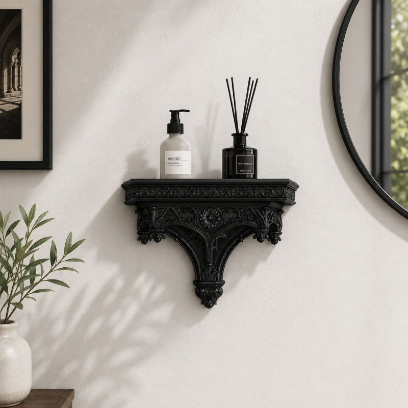 Vintage Avrupa Oymalı Duvar Ra - Floating Shelves incelemesi ve fiyatı