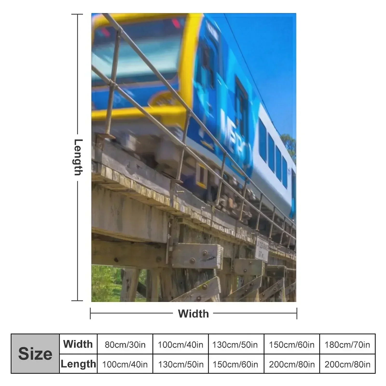Melbourne Metro Train on Trest - Home Decor Melbourne incelemesi ve fiyatı