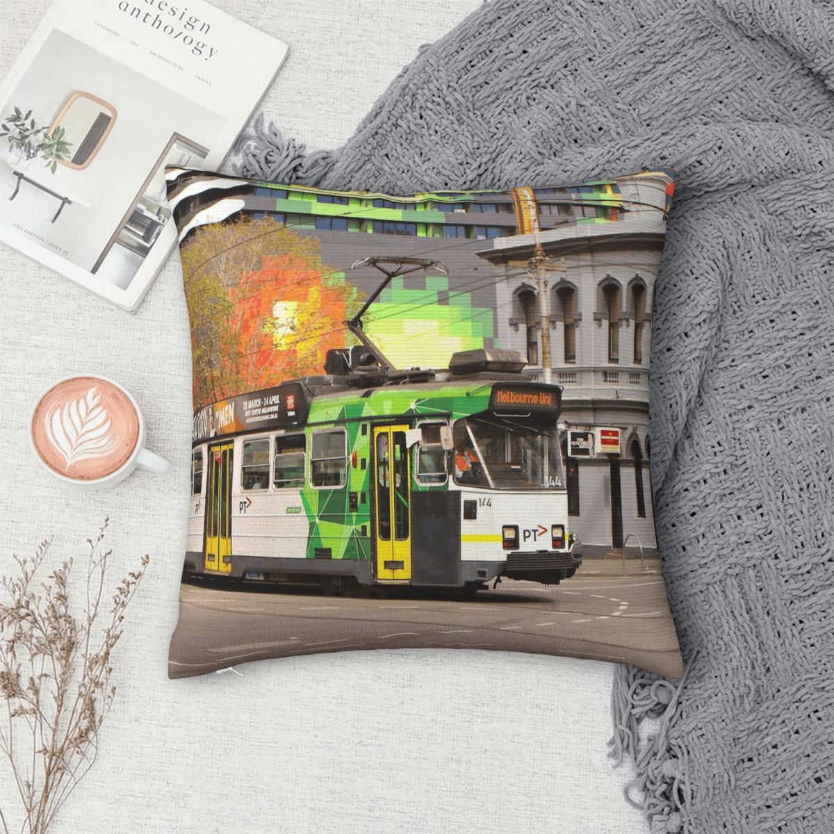 Melbourne Tram Swanston Street - Home Decor Melbourne incelemesi ve fiyatı
