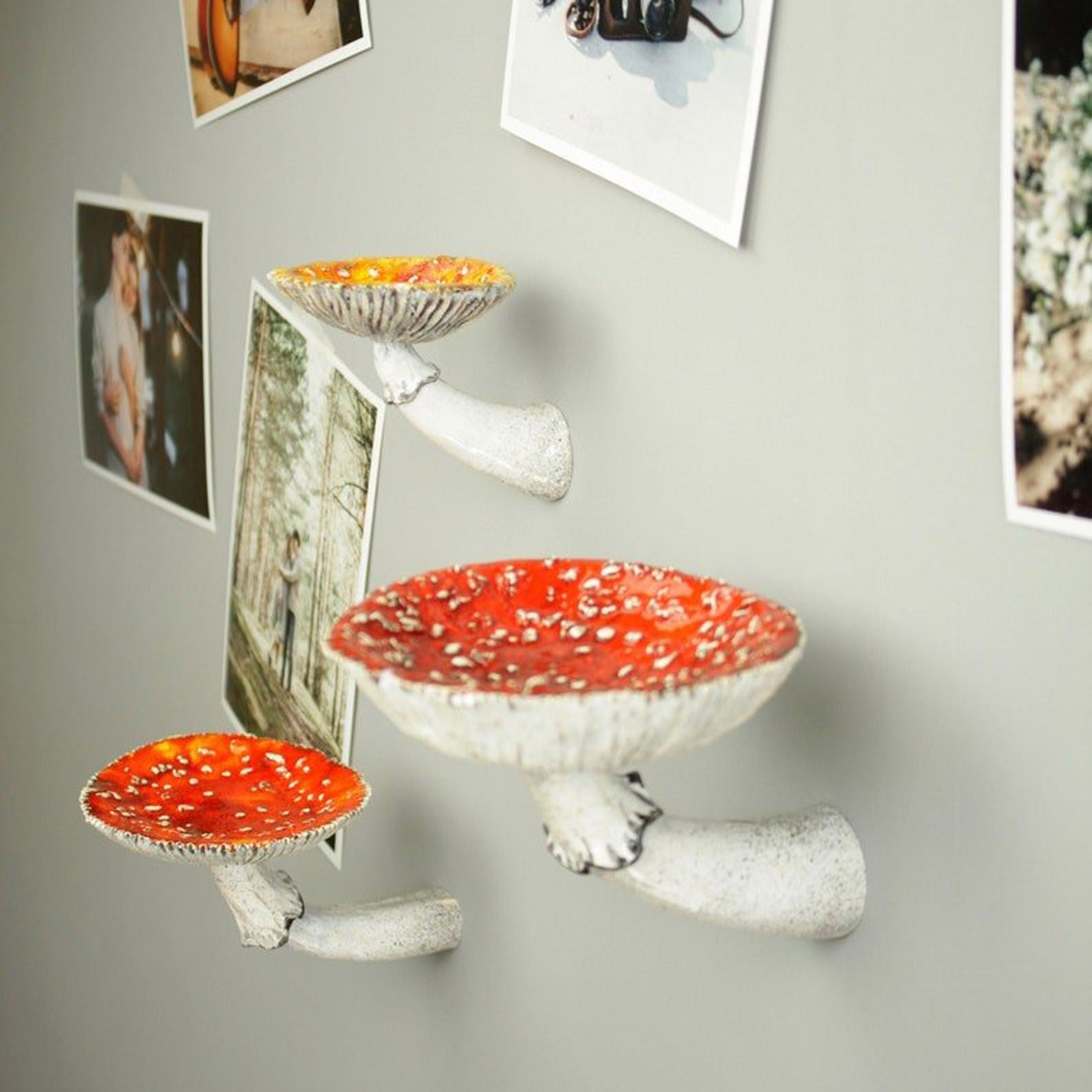 2024 Yaratıcı Reçine Mantar As - Floating Shelves incelemesi ve fiyatı
