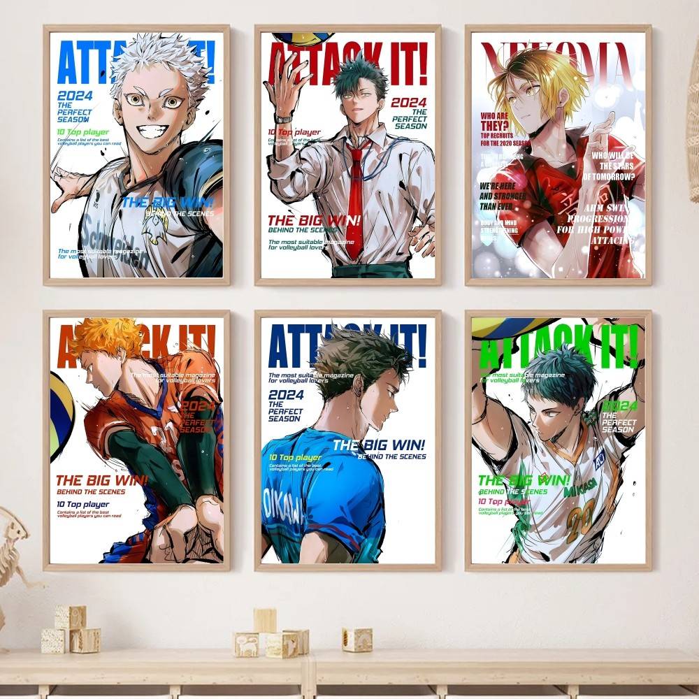 Anime Haikyuu!! Dergi Kapağı K - Home Decor Magazine incelemesi ve fiyatı