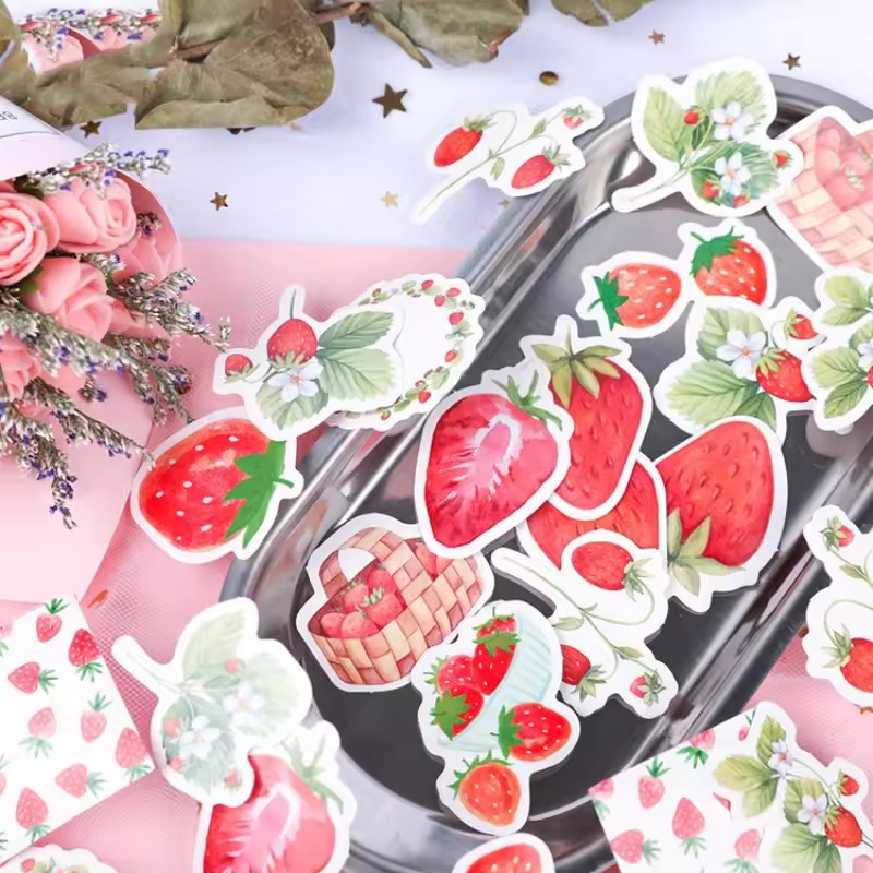 45 adet meyve çilek kutusu çık - Home Decor Magazine incelemesi ve fiyatı