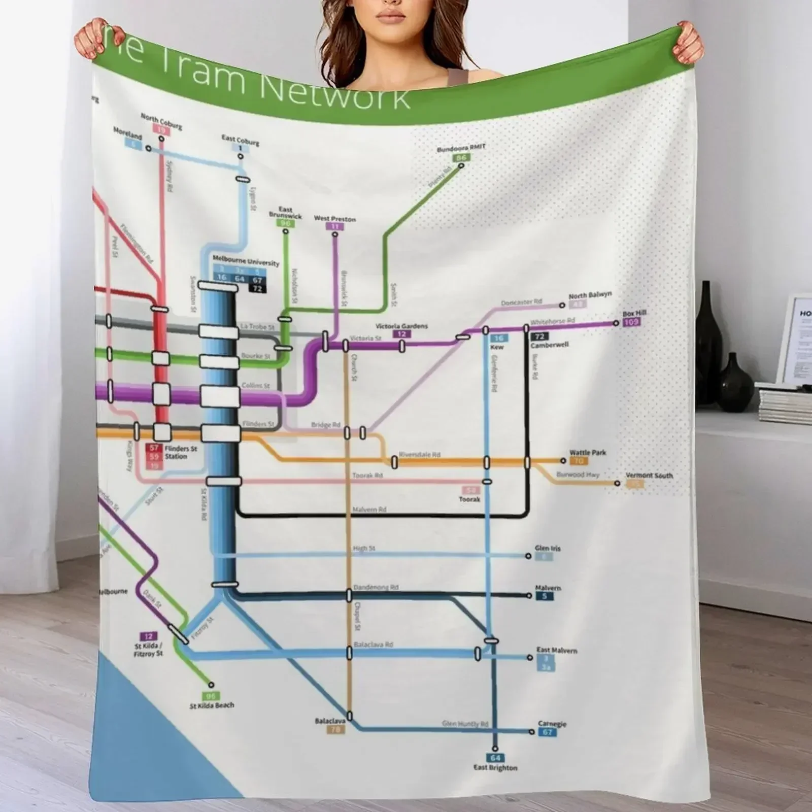 Melbourne Tram Rüzgarlık Şemal - Home Decor Melbourne incelemesi ve fiyatı