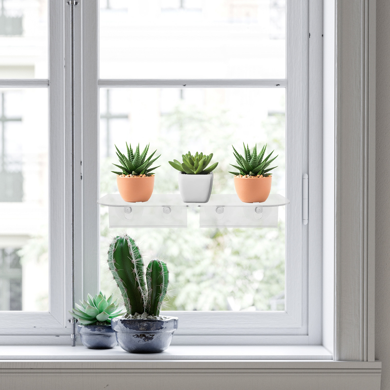 Vakumlu Pencere Bitki Rafı Akr - Floating Shelves incelemesi ve fiyatı