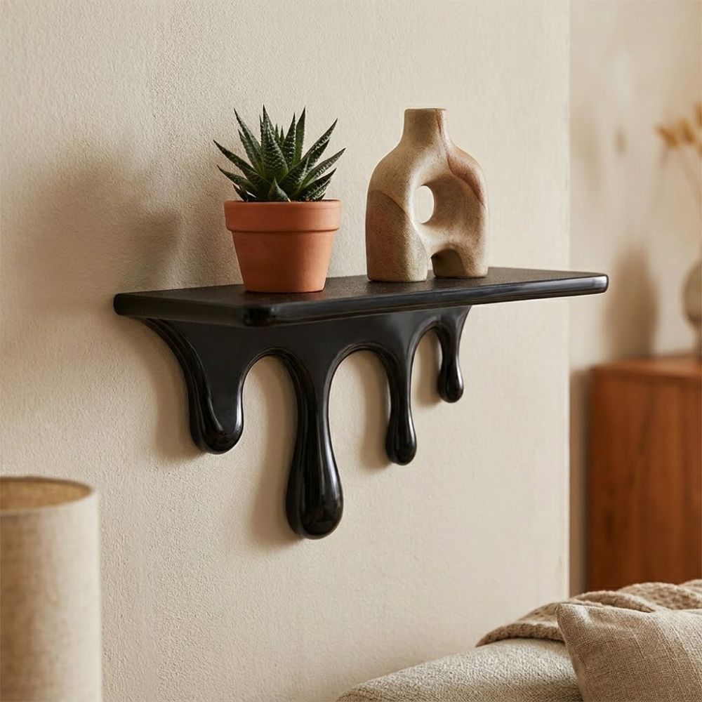 Klasik 3D Baskılı Damla Şeklin - Floating Shelves incelemesi ve fiyatı